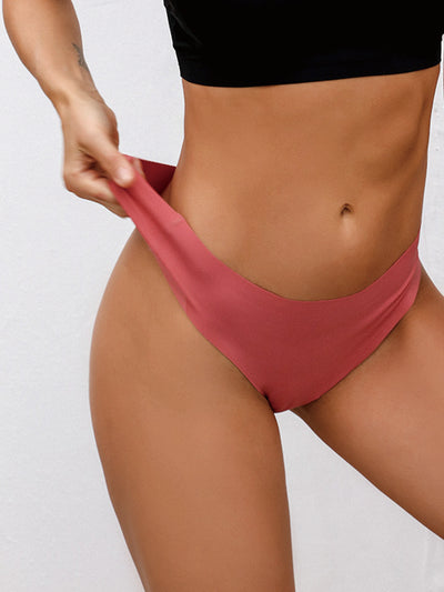 Cotton Rib Mid Rise Brief